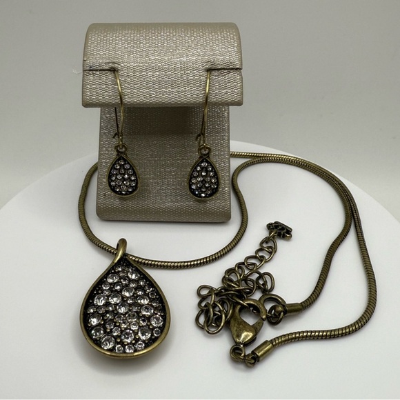 Premier Designs Brass Tone Set - Picture 1 of 6